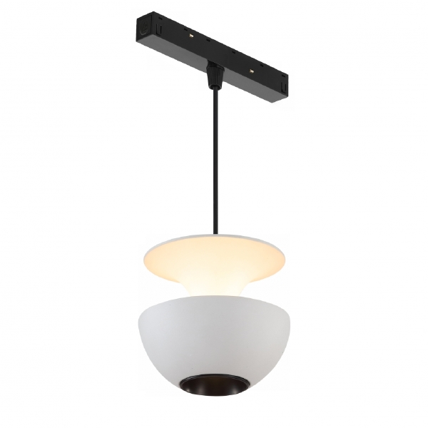 Трековый светильник VISION48/22 4822-012-D80-6W-38DG-3000K-WH