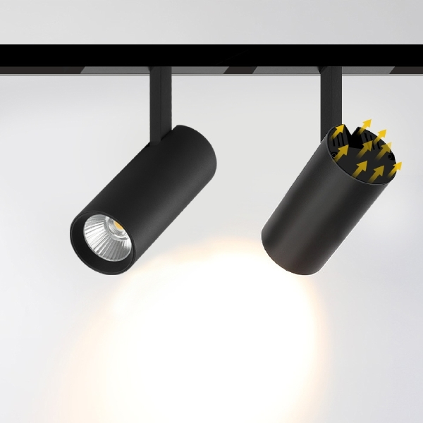 Трековый светильник VISION48/22 SMART 4822-007-D75-30W-38DG-BK