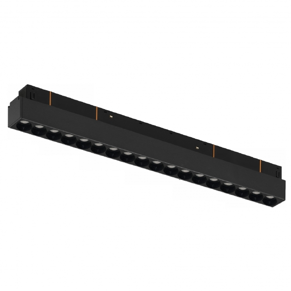 Трековый светильник VISION48/22 4822-002-L350-18W-38DG-3000K-BK