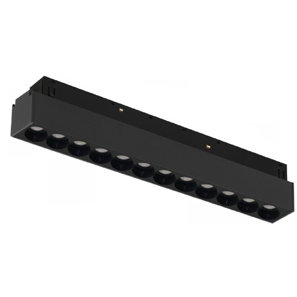 Трековый светильник VISION48/22 4822-002-L235-12W-38DG-3000K-BK