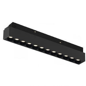 Трековый светильник VISION48/22 4822-002-L235-12W-38DG-3000K-BK