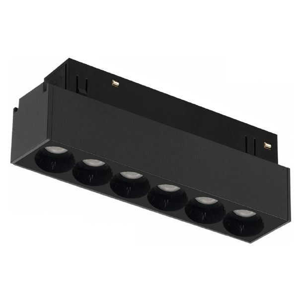 Трековый светильник VISION48/22 4822-002-L120-6W-38DG-4000K-BK