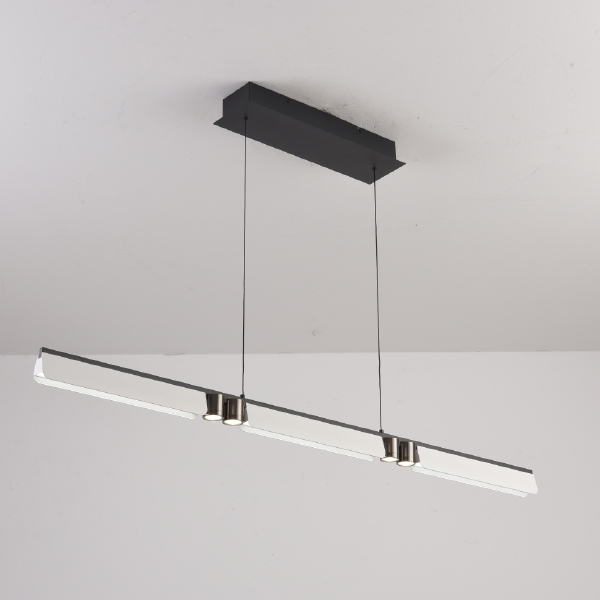 Светильник подвесной Vision 9309D-1200-2 WH+BK