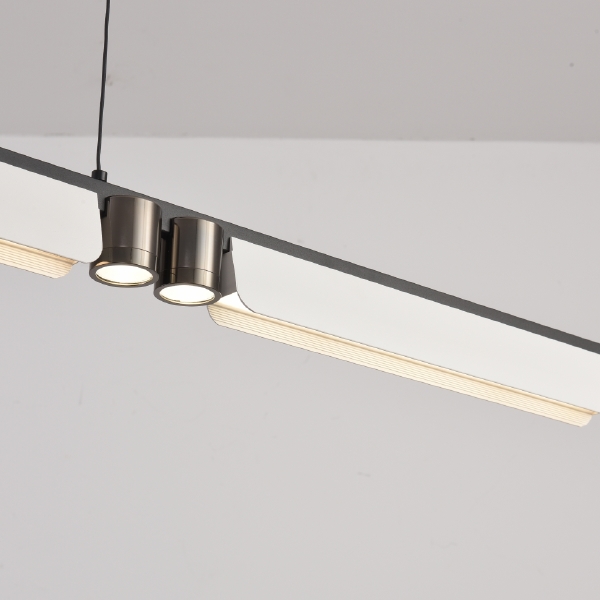 Светильник подвесной Vision 9309D-1200-2 WH+BK