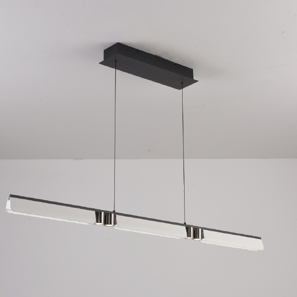 Светильник подвесной Vision 9309D-1200-2 WH+BK