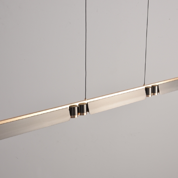 Светильник подвесной Vision 9309D-1200-2 GR+BK