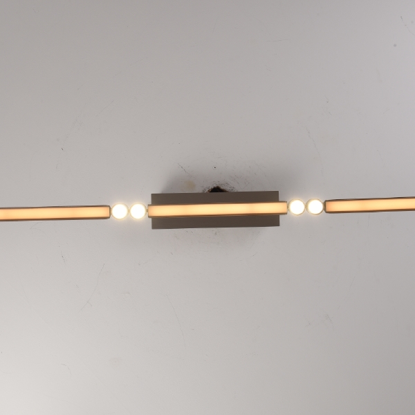 Светильник подвесной Vision 9309D-1200-2 GR+BK