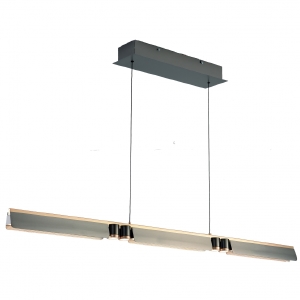 Светильник подвесной Vision 9309D-1200-2 GR+BK