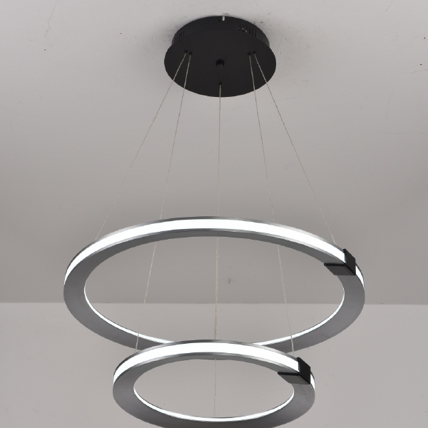 Подвесная люстра Vision 9225-6+4SD GR+BK