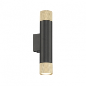 Настенный светильник Delta 2365-2 BK+BR