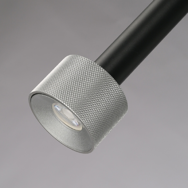 Светильник подвесной Delta 2362-1 BK+SL