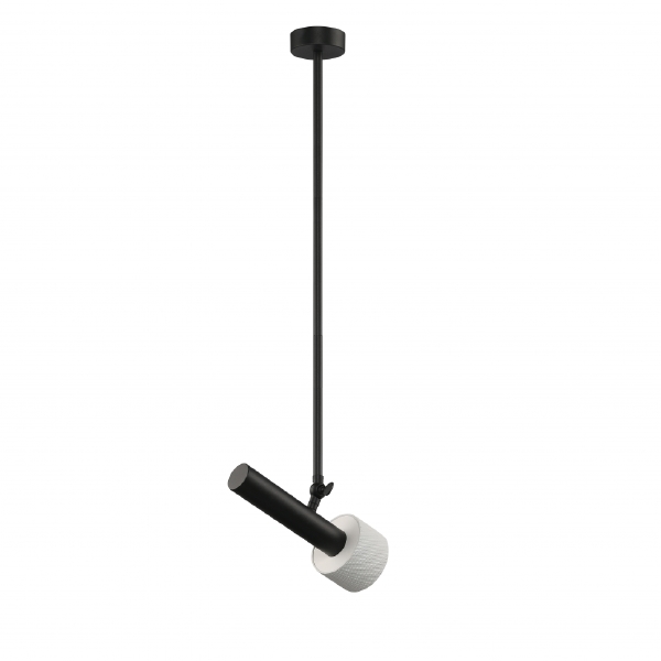 Светильник потолочный Delta 2361-1 BK+WH