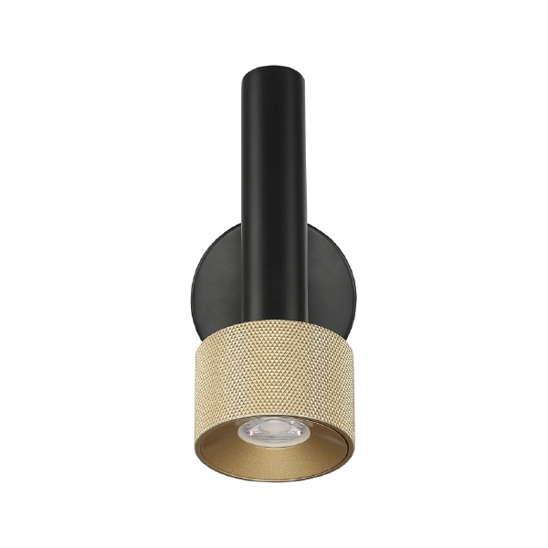 Настенный светильник Delta 2360-1 BK+BR