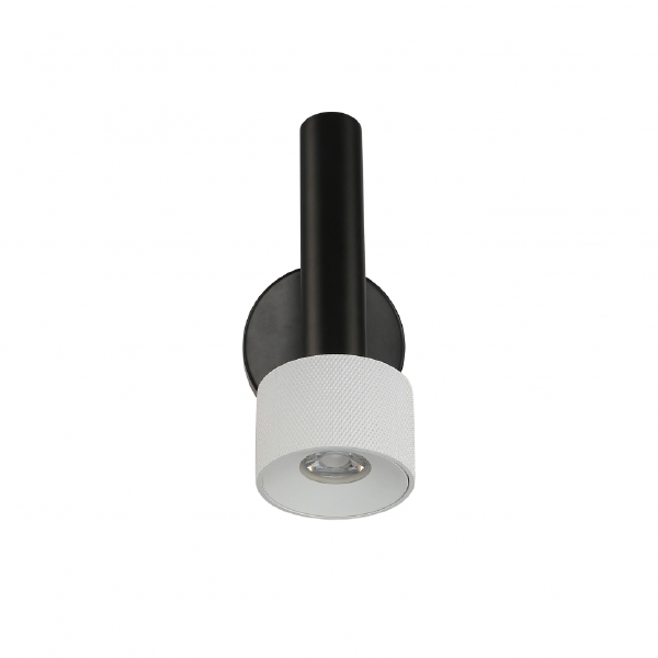 Настенный светильник Delta 2360-1 BK+WH
