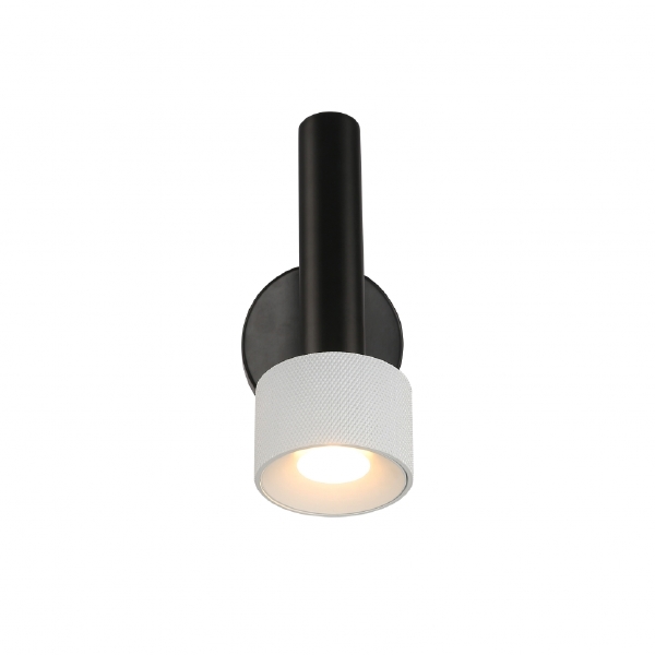 Настенный светильник Delta 2360-1 BK+WH