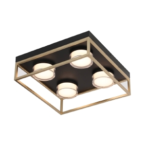 Потолочная люстра Link 4778-37x37 MBK+SGD