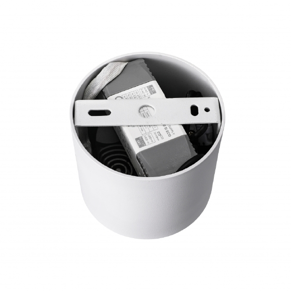 Накладной светильник Metrica 113-12W-D100-4000K-24DG-WH