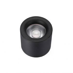 Накладной светильник Metrica 113-12W-D100-4000K-24DG-BK