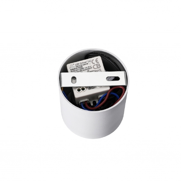 Накладной светильник Metrica 108-7W-D80-4000K-24DG-WH