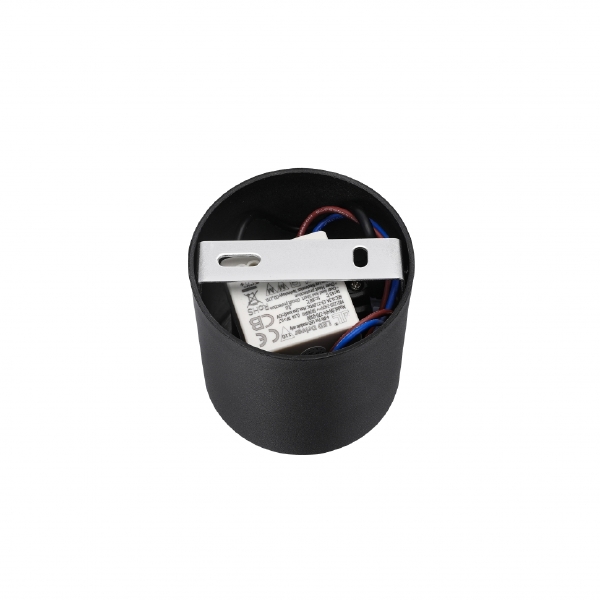 Накладной светильник Metrica 108-7W-D80-4000K-24DG-BK