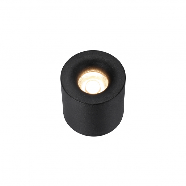 Накладной светильник Metrica 108-7W-D80-3000K-24DG-BK