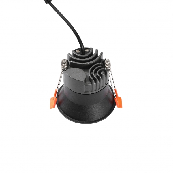 Встраиваемый светильник Mars 207-7W-D75-3000K-24DG-BK