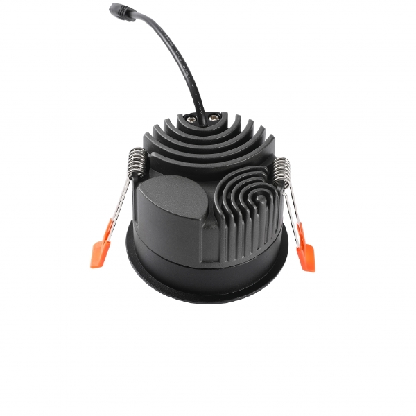 Встраиваемый светильник Mars 112-12W-D80-3000K-24DG-BK