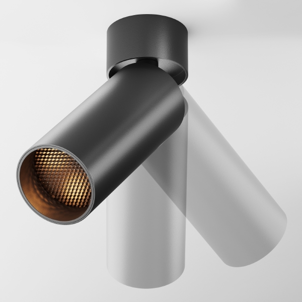 Светильник спот Focus Led C055CL-L12B2.7K-W-B