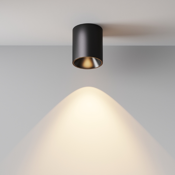Накладной светильник Alfa Led C064CL-12W3K-RD-B
