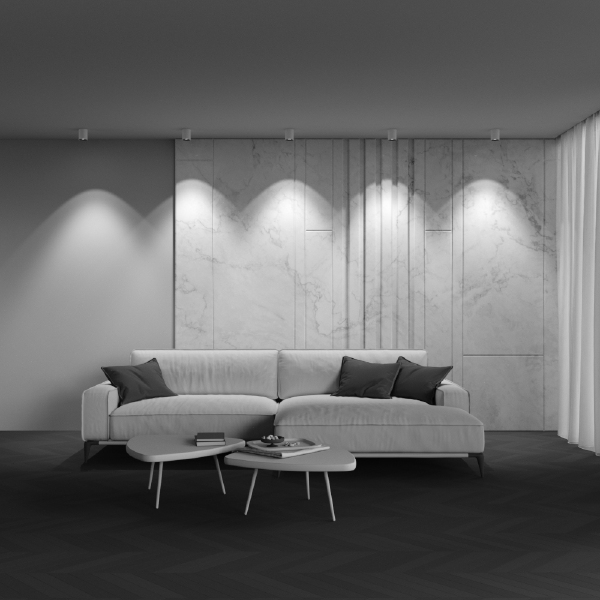 Накладной светильник Alfa Led C064CL-12W4K-RD-WB