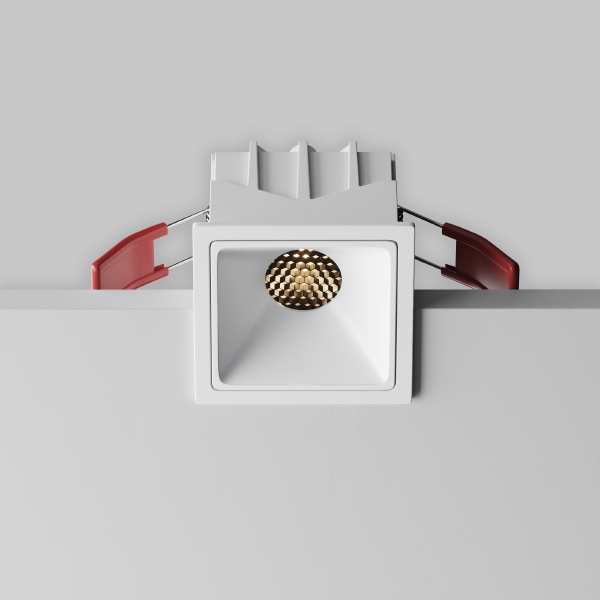 Встраиваемый светильник Alfa Led DL043-01-10W3K-SQ-W-1