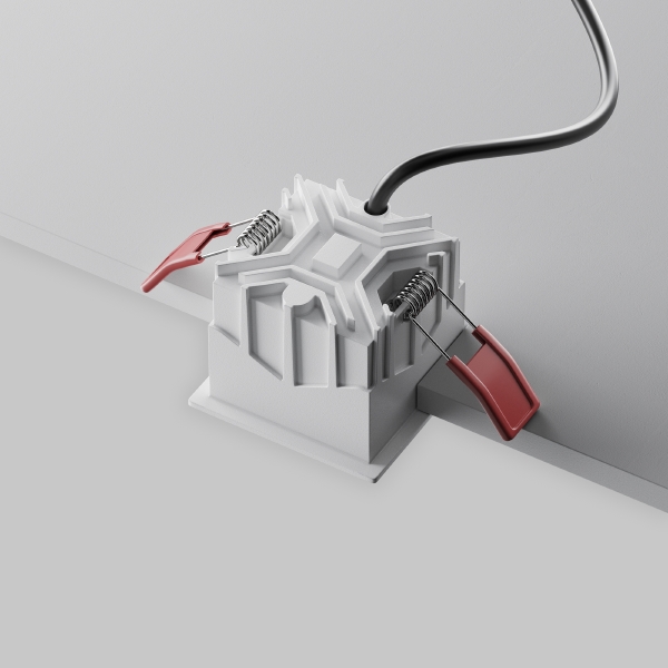 Встраиваемый светильник Alfa Led DL043-01-10W3K-SQ-W-1