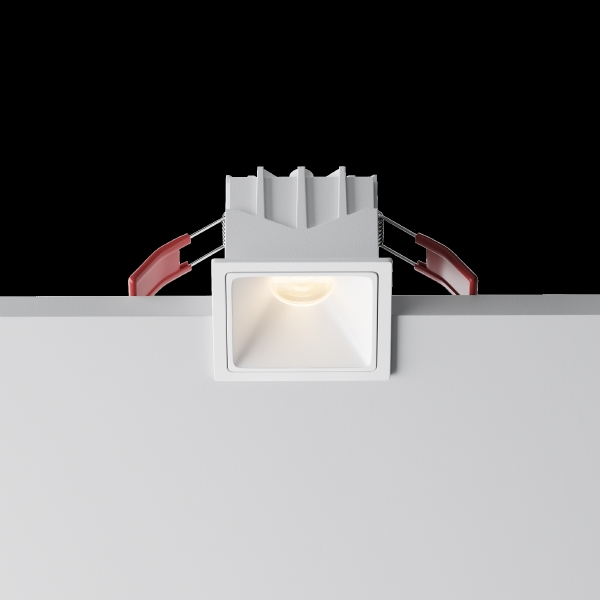 Встраиваемый светильник Alfa Led DL043-01-10W3K-SQ-W-1