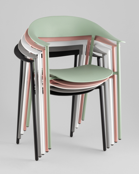 Стул пластиковый Eila PC018 grey