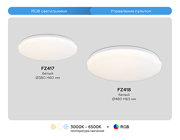 Светильник потолочный Dance FZ417