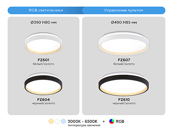 Светильник потолочный Dance FZ607