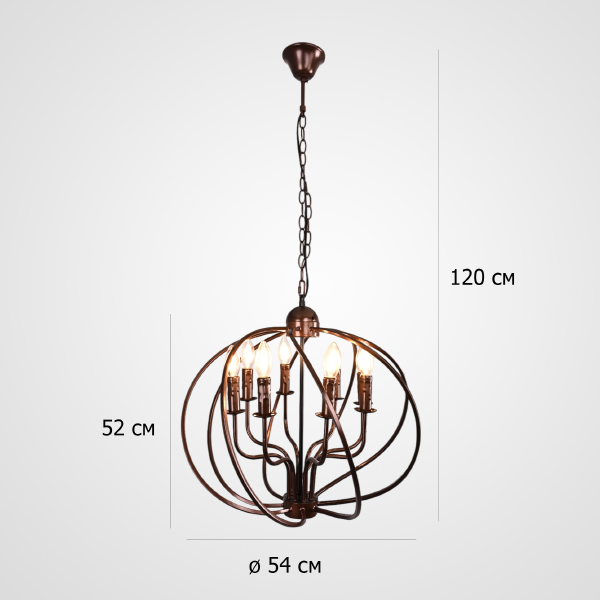 Подвесная люстра Cagie01 294283-23