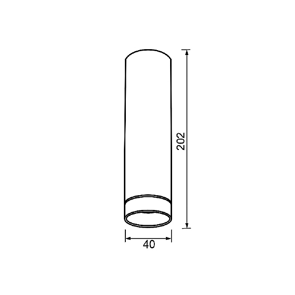 Накладной светильник Split 8882