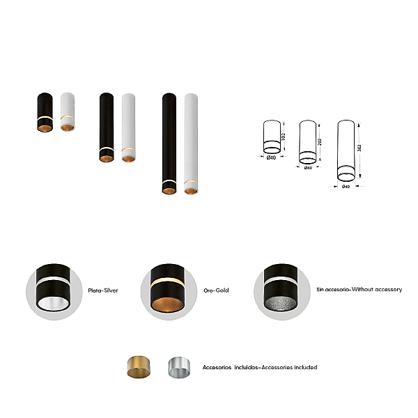 Накладной светильник Split 8882