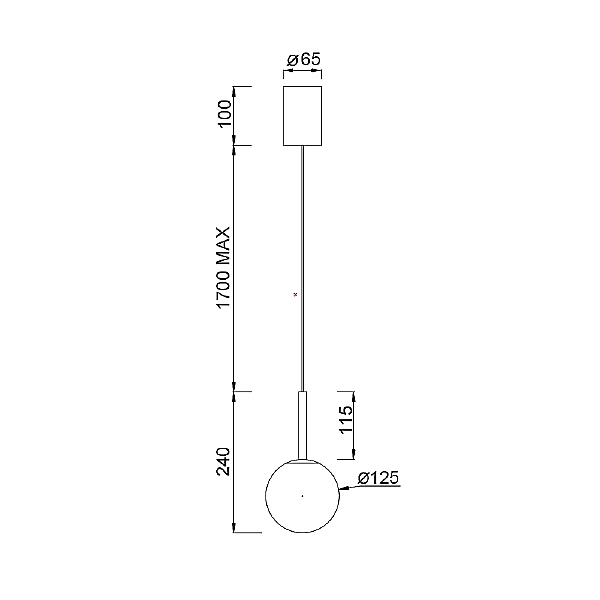 Светильник подвесной Puebla 8888