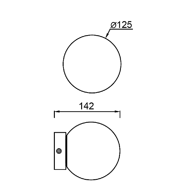 Настенный светильник Puebla 8890