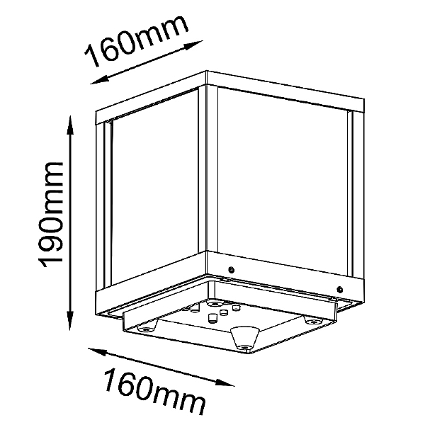 Уличный наземный светильник Utah 8929