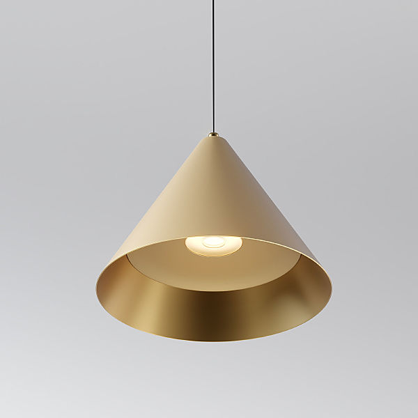 Светильник подвесной Conus 50316 LED 16W 4000K золотой