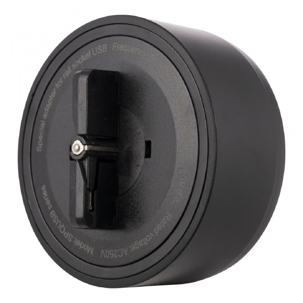 Трековая розетка Am-track-sockets-39 399731TS/USB-Type-C Black