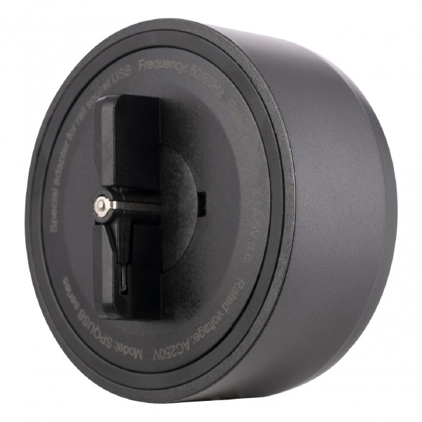 Трековая розетка Am-track-sockets-39 399731TS/USB-Type-C Grey