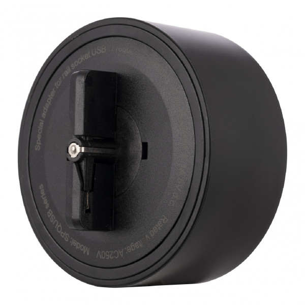 Трековая розетка Am-track-sockets-39 399732TS/USB-Type-C Black