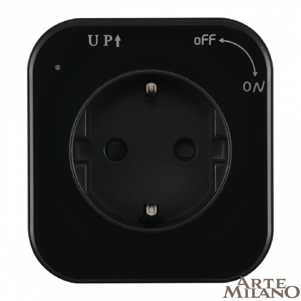 Трековая розетка Am-track-sockets 380022TS/ES Black