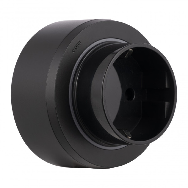 Трековая розетка Am-track-sockets-39 397951TS/ES Black