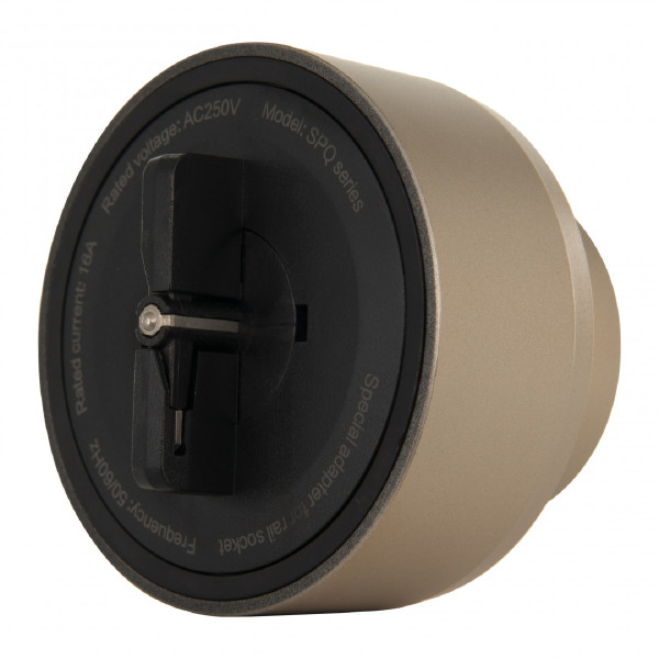 Трековая розетка Am-track-sockets-39 397951TS/ES Gold