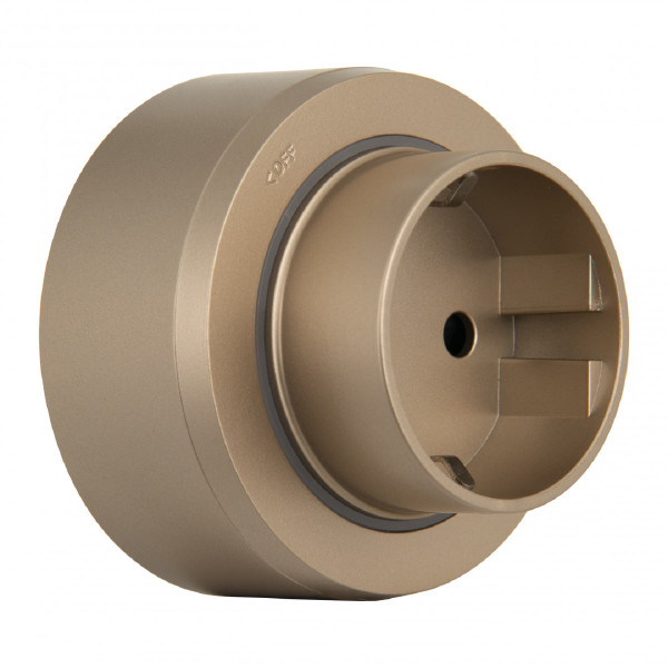 Трековая розетка Am-track-sockets-39 397951TS/ES Gold